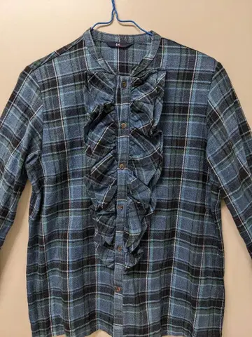 45rpm 45R 플란넬 블라우스