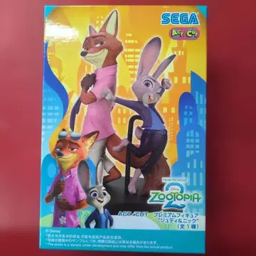 주토피아 프리미엄 피규어 닉 와일드 & 주디 홉스