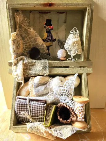 미니어처 Book형 소잉 세트