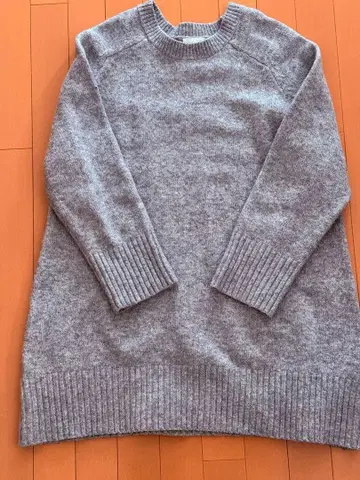 롱 스웨터 모 그레이 마터니티 임산부