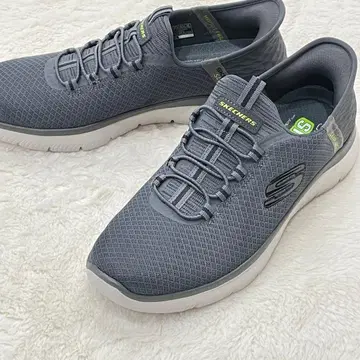 새상품급 스케쳐스 슬립인즈 그레이 232457 26.5