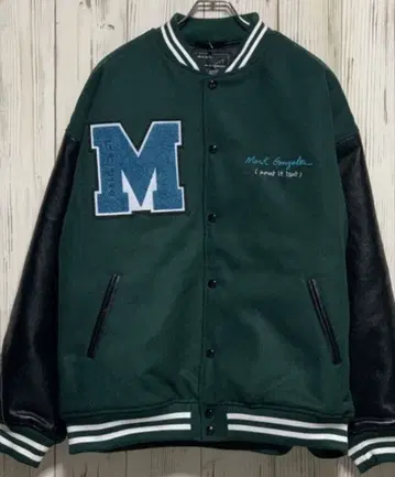 주말 한정판 가격 인하! Mark Gonzales 바시티 자켓 L