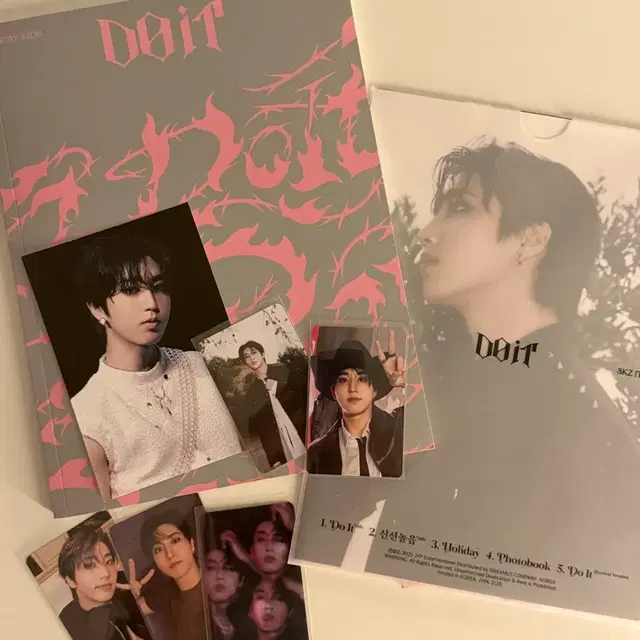 스트레이키즈 스키즈 두잇 DO IT 앨범 일반반 한 포카 양도