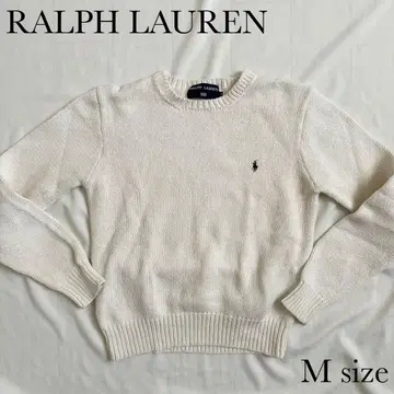 90s Polo sports 임팩트21 코튼 니트 자수 스웨터