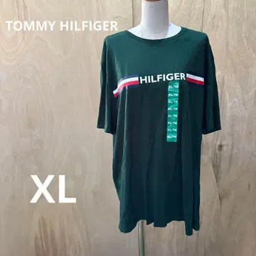 TOMMYHILFIGER 다크 그린 T셔츠 XL