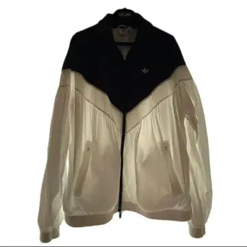 adidas 자켓 L 화이트/블랙