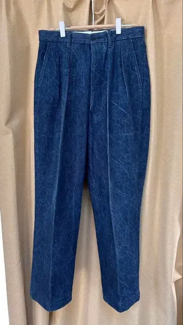 NEAT 스트레이트 데님 S 사이즈 다크 블루