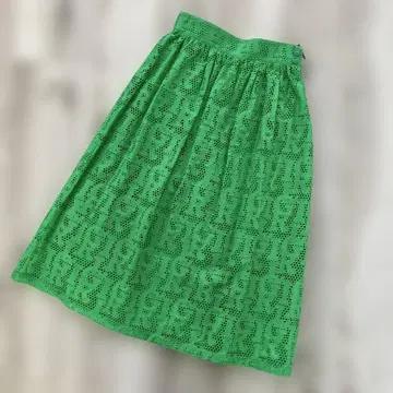 택 포함 새상품 ANAYI 알파벳 레이스 개더 스커트 [ 36S ]