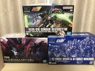 건담 프라모델 HG RG 에피온&데스사이즈&바이엣,메리크리우스
