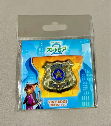 주토피아2 경찰관 배지 닉 주디 ZOOTOPIA