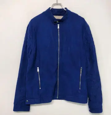 ZARA MAN 인디 시리즈 구제 의류 페이크 스웨이드 칼라 라이더스