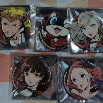 [주인공 부재] 페르소나 5 캐릭터 핀 배지 9개 세트