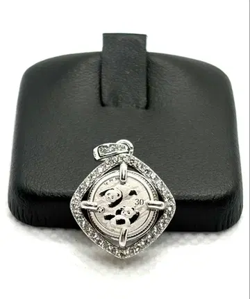 순수 플라티나 팬더 코인 펜던트 탑 보증서 포함