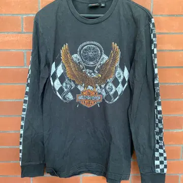 할리 정품 롱 티셔츠