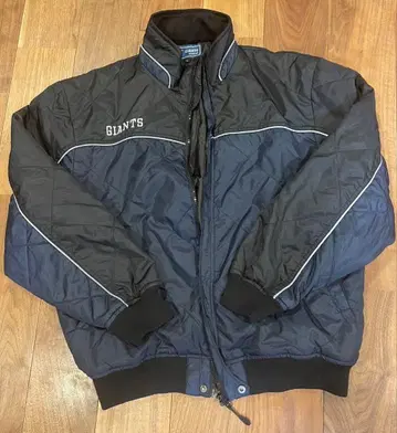 GIANTS 네이비 퀼팅 자켓 바시티 자켓