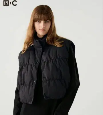 [ 새상품 ] 유니클로 유니클로시 다운 크롭 베스트 24 모델 XL