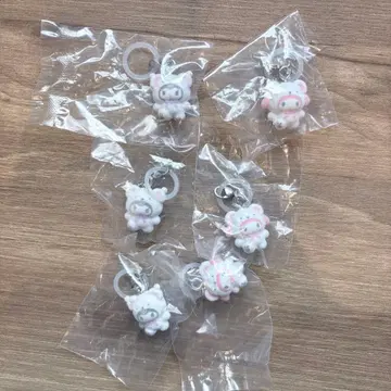 산리오 포근포근 스노우 가챠 쿠로미 마이멜로디 3세트