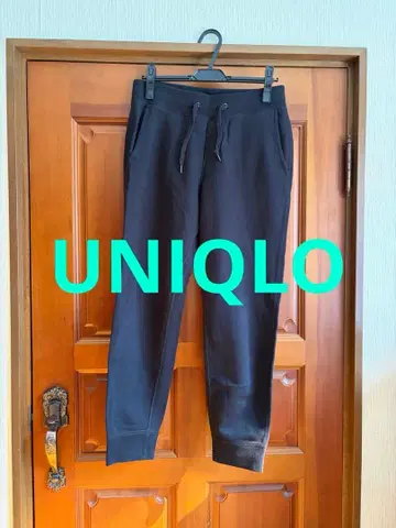 [ 새상품 ] 유니클로 스웨트 팬츠 ( 블랙 )