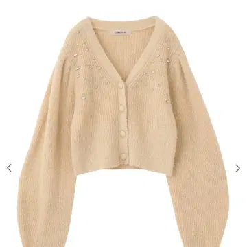 이번 시즌! 새상품 코코딜 비쥬 니트 가디건 베이지