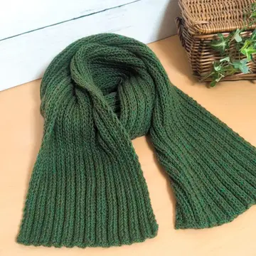 이목 밴딩 손뜨개질 머플러 핸드메이드 머플러 크리스마스 선물