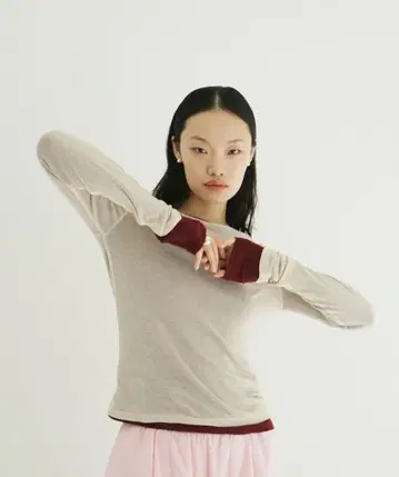 SHEER LAYERED CUT TOPS