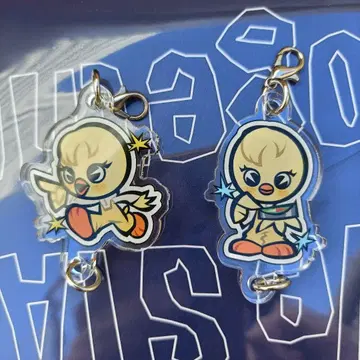 스키즈 전시회 랜덤 연결 아크릴 키링 필릭스 2종 세트