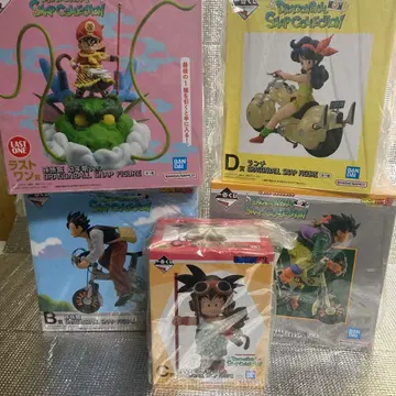 미개봉 새상품 제일복권 드래곤볼 스냅 컬렉션 피규어 5세트