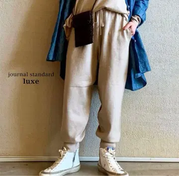 JOURNAL STANDARD LUXE 소프트 리버 팬츠 입니다