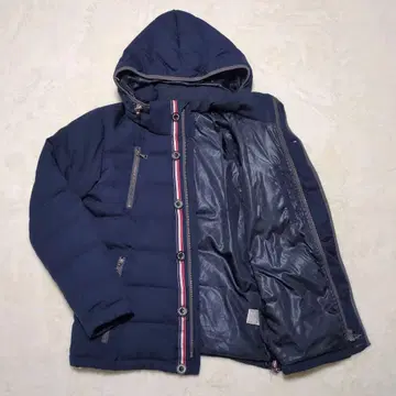 BEAMS HEART 빔즈 다운 자켓 아우터 네이비 남성용