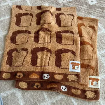 빵도둑 페이스타월 2장 세트