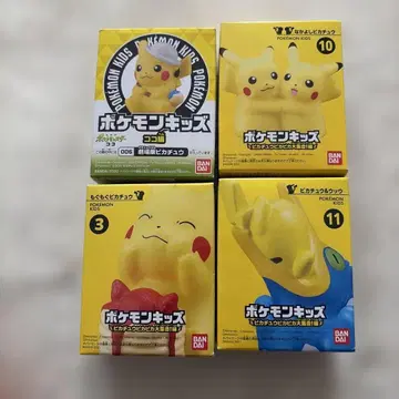 포켓몬 키즈 피카츄 피규어 006 3