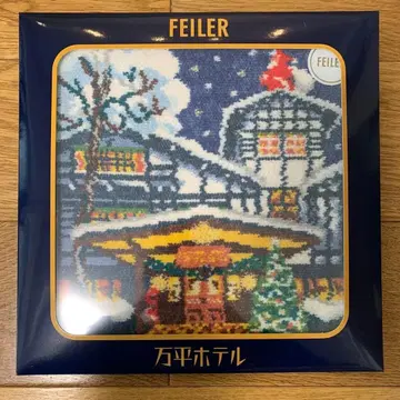 완판템 만평 호텔 페이러 크리스마스 손수건 미개봉 새상품