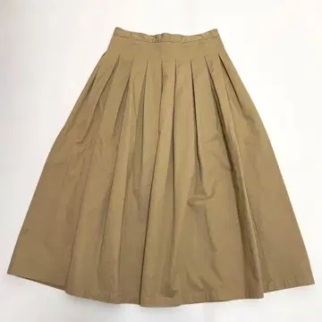 GRANDMA MAMA DAUGHTER 치노 플리츠 스커트 0 베이지