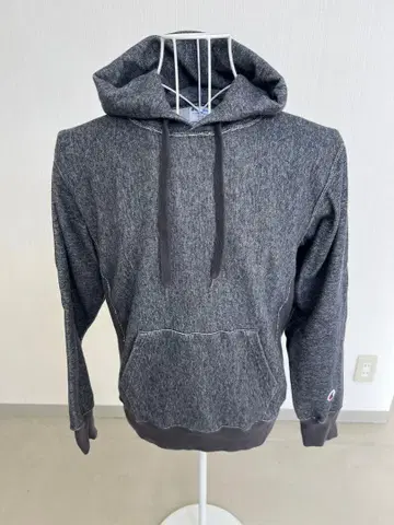 Champion Reverse Weave 후드티 L 사이즈 블랙 무지