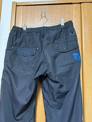 한겨울용 PG 로고 여성용 골프 팬츠 블랙