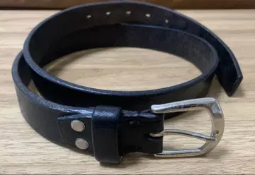 SOMES SADDLE(소메스사들) 통가죽 가죽 벨트 블랙 약 100cm