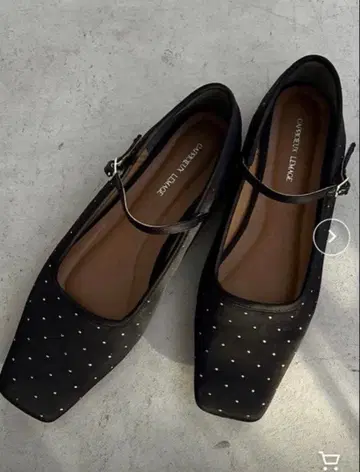 capricieuxlemage 도트 플랫슈즈