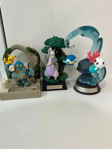 포켓몬 피규어 팽도리 물오리,누멜곤