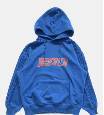 NERDY 블루 후드티 L 사이즈