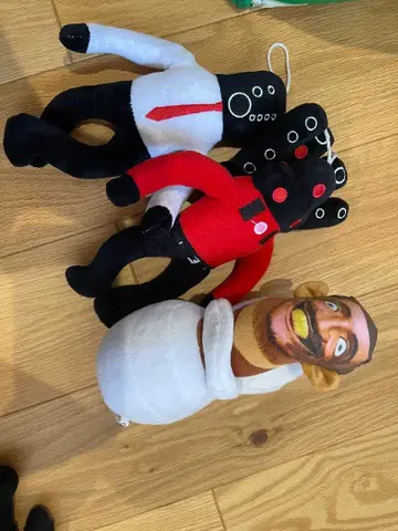 스키비디 토일렛 봉제 인형 세트