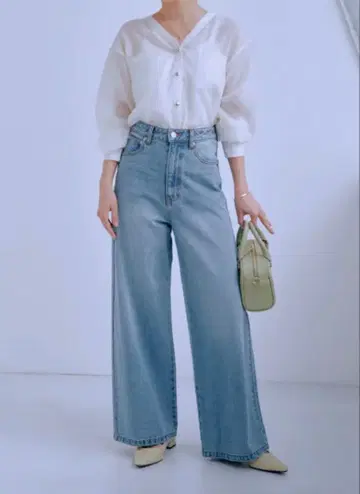 COHINA DENIM 코히나 플레어 와이드 데님 regular