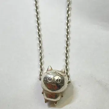 실버 925 치이카와 (먼작귀) 하치와레 목걸이 액세서리 여성용