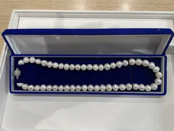 진주 목걸이 약 45cm 불규칙 펄 빈티지 담수 진주