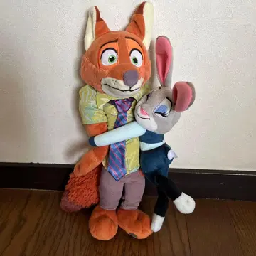 Disney 주토피아 닉&주디 봉제 인형