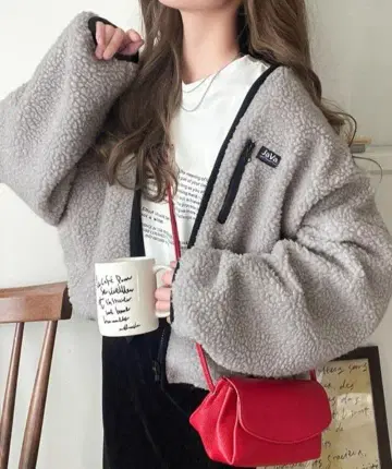 [ JaVa 자바 콜라보 ] 2way 노카라 리버서블 파이핑 자켓