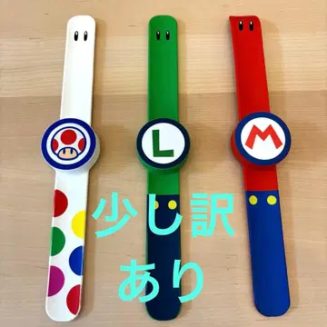 USJ 유니버셜 파워업 밴드 마리오 루이지 키노피오 세트