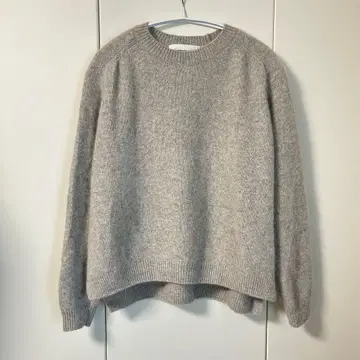 evam eva 에붐에바 울 폭스 풀오버