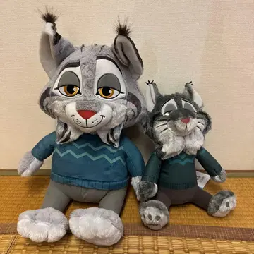 주토피아2 파우버트 봉제 인형 세트