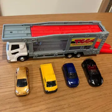 [ 새상품급 ] 타카라토미 토미카와 놀자! 커리어카 세트