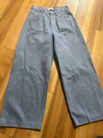 NEPLA. 코튼 와이드 팬츠 23 블루 그레이 계열 일본제